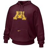 Nike Minnesota Golden Gophers Maroon Tackle Twill Logo Hoody Sweatshirt