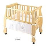 Arms Reach Sleigh CoSleeper - Natural