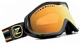 Von Zipper Bushwick Snowboard Goggles - Black Frame - Fire Chrome Lens