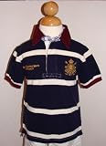 Polo By Ralph Lauren Boys Polo Shirt w/ 2 Embroidered Logos