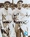 Babe Ruth and Lou Gehrig New York Yankees MLB 8x10 Photograph Road Jerseys
