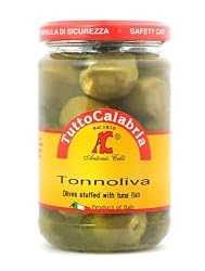 Tonnoliva - Green Olives Stuffed with Tuna - 10.2 ozs.