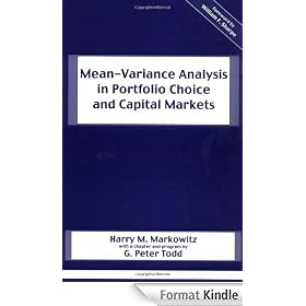 Mean-Variance Analysis in Portfolio Choice and Capital Markets (Frank J. Fabozzi Series)