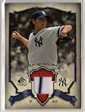 2008 SP Legendary Cuts Chien-Ming Wang Game Used Jersey Baseball Card