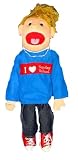 Sunny Puppets 28 Girl - Yellow Haired Girl I Love Sunday School Top Puppet