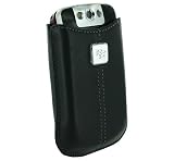 BlackBerry 8220 Leather Pocket - Black