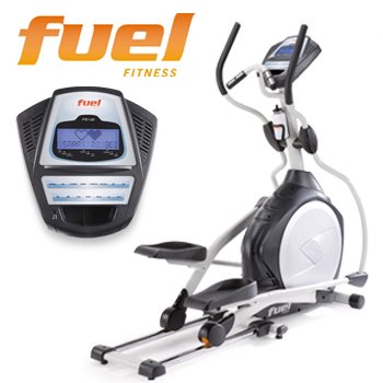 Fuel Fitness FE46 Ellitpical Cross Trainer With MP3/Ipod Compatible Music Player - Lifetime frame & braking/5 years parts & 2 years labour Warranty!
