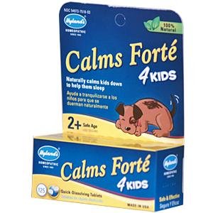 Hyland's Homeopathic Calms Forte 4 Kids (125 Tablets)