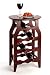 FTS - Wine Storage End Table Espresso Finnish 136-220-09