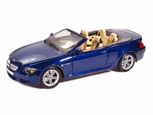 Cover image : BMW M6 Cabrio 1/18 Blue
