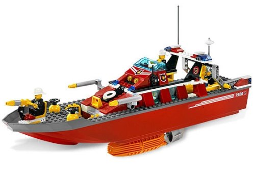 Lego City Fire Boat