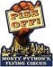 Monty Python's Flying Circus Piss Off Sticker