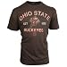 Ohio State Buckeyes -Banner Supply Co.- Charcoal Scrum Tee