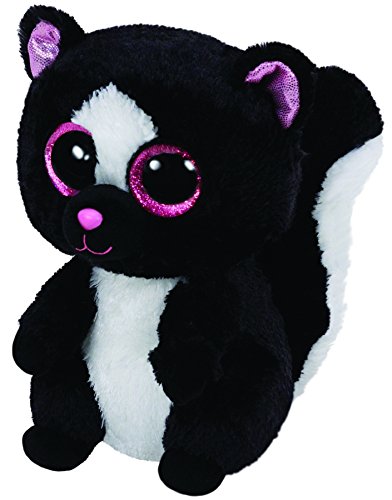 Ty beanie boos flora black/white skunk plush