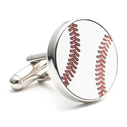 Baseball Themed Executive Cufflinks w/Jewelry Box by Cuff Links.