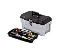 Stack-On PB-16 16-Inch Multi-Purpose Tool Box, Black/Gray