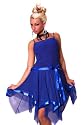 Chiffon Cocktailkleid mit Volants