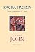 Books : Sacra Pagina, 1, 2, and 3 John (Sacra Pagina)