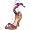 Luiza Barcelos Women's Tx026 - E Sandal,Canvas Pink,5 M US