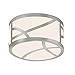 Sonneman 2536-13 LED Round Surface Mount, Silver