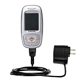 Rapid Wall / AC Charger for the Samsung SGH-E350 - Gomadic Brand w/ TipExchange Technology