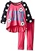 Gerber Graduates Baby and Little Girls' Long-Sleeve Top and Legging Set