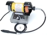 Mini Bench Grinder& Polisher - Flex-Shaft - 100 Pc Set