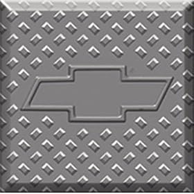 On The Edge Custom Floor Designer Grid - 5-Pk. Chevy Bowtie Alloy, Model# 701310 by On The Edge