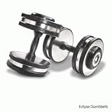 Hampton Fitness Eclipse Pro-Style Dumbbells - Pair