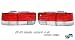 92-93 Honda Accord 4D Altezza Euro Taillight Red and Clear