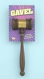 Forum Novelties 60183 Plastic Judges Gavel