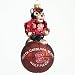 North Carolina State Wolfpack 5 Glass Mascot Basketball Ornament