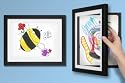 Li'l Davinci Art Cabinet - Black , 12x14