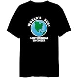 World's Best Geotechnical Engineer - Globe Mens T-shirt World's Best Geotechnical Engineer - Globe Mens T-shirt