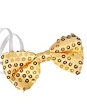 UPC 097138121059 product image for Gold Sequin Bowtie Bow Tie for Clown or Christmas Costume | upcitemdb.com