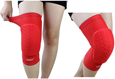 INTERBUY M/L/XL Honeycomb Knee Support Sponge Pad Gel Sports Basketball Soccer Gym Brace