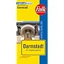 Falk Stadtplan Extra Standardfaltung Darmstadt