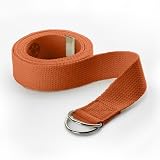 Gaiam Eco Hemp Yoga Strap (Citrus)