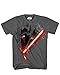 Star Wars Boys' T-Shirt, Kylo Charcoal, X-Large/18-20