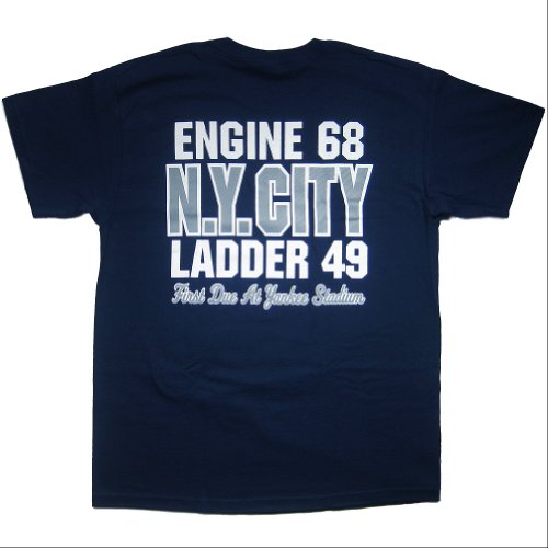 RescueTees NY City E-68 L-49 First Due at Yankee Stadium T-Shirt