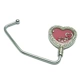 Glitter Heart Crystal Purse Hanger - Nice gift for Your Loved One
