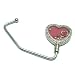 Glitter Heart Crystal Purse Hanger - Nice gift for Your Loved One