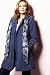 Per Una Pure Cotton Double Breasted Corduroy Coat with Scarf