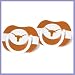 Texas Longhorns Baby/Child Pacifier (2 Pack) - NCAA College Athletics