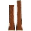 22 millimeter Leather Watch Strap for 20 millimeter Deployment Light Brown Tech Swiss 22 millimeter Leather Watch Strap for 20 millimeter Deployment Light Brown Tech Swiss