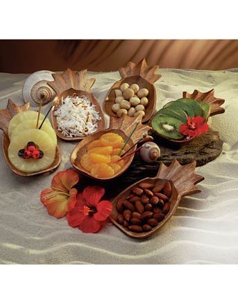 Cover image : Wooden Pineapple Bowls (Set of 6)