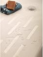 Adhesive 7.5" Non-Slip Safety Shower Treads - Clear