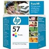 HP No. 57 Tri-color Ink Cartridge - Cyan, Magenta, Yellow