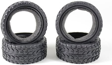 1/10 RC Car Onroad Performance Rubber Racing Tire Tyre 6017 with Sponge 4pcs