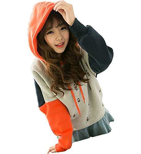 冬春物 裏起毛 刺繍キャラモチーフプルオーバーパーカー カジュアル レジャー スポーツ 通学 オリジナルアクセサリー付属 lpsc000330